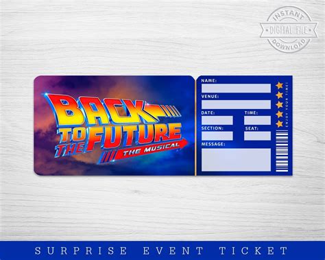 back to the future broadway lottery|Tickets .